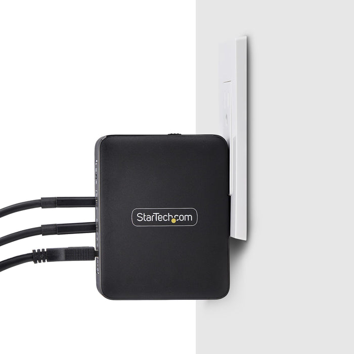 EAN 0065030911696 - StarTech.com 3114GCU-WALL-CHARGER cargador de dispositivo móvil Universal Negro Corriente alterna Carga r imagen 7