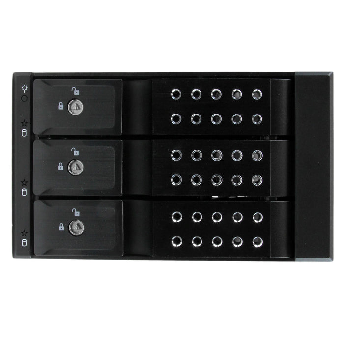 EAN 0065030855297 - StarTech.com HSB3SATSASBA unidad de disco multiple 0 TB Negro imagen 3