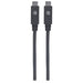 EAN 0766623355223 - Manhattan 355223 cable USB USB 3.2 Gen 2 (3.1 Gen 2) 1 m USB C Negro imagen 4