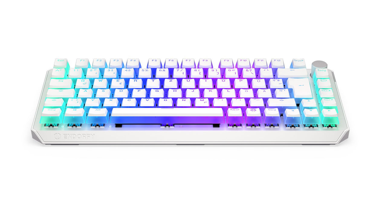EAN 5903018666860 - ENDORFY Thock 75% teclado Juego RF inalámbrica + USB QWERTZ Alemán Blanco imagen 3