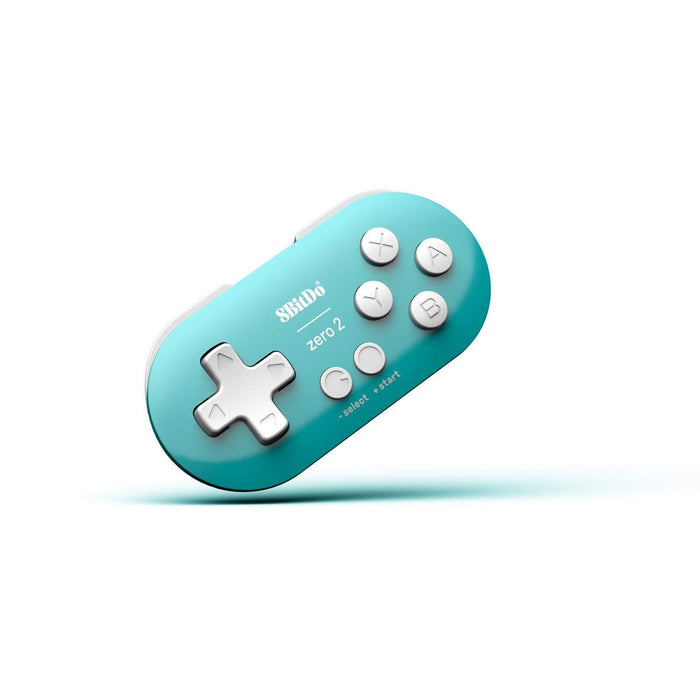 EAN 6922621501121 - 8Bitdo Zero 2 Turquesa Bluetooth Gamepad Digital Android, MAC, Nintendo Switch, Nintendo Switch Lite, PC imagen 3