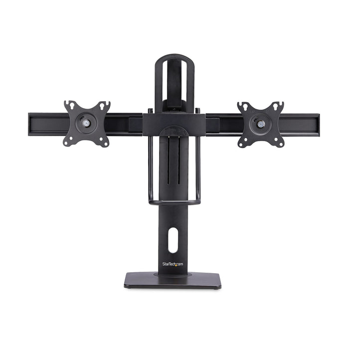 EAN 0065030902069 - StarTech.com 2MC1S-MONITOR-STAND soporte para monitor 68,6 cm (27") Negro imagen 3