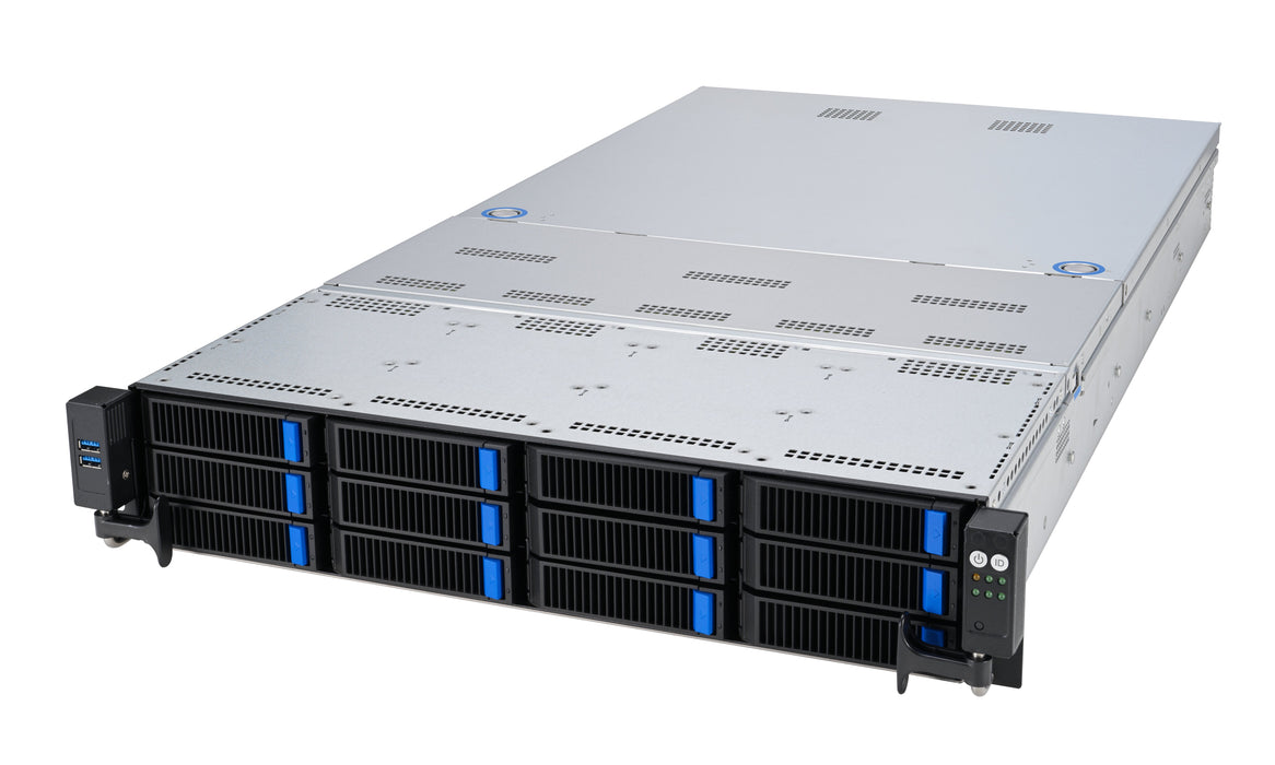 EAN 4711387172674 - ASUS RS720A-E12-RS12 Socket SP5 Bastidor (2U) Gris imagen 2