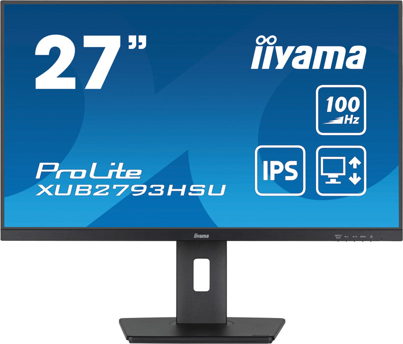 EAN 4948570123063 - iiyama ProLite XUB2793HSU-B6 pantalla para PC 68,6 cm (27") 1920 x 1080 Pixeles Full HD LED Negro imagen 1