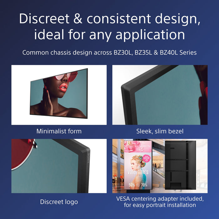 EAN 4548736150096 - Sony FW-85BZ40L pantalla de señalización Pantalla plana para señalización digital 2,16 m (85") LCD Wifi 6 imagen 6