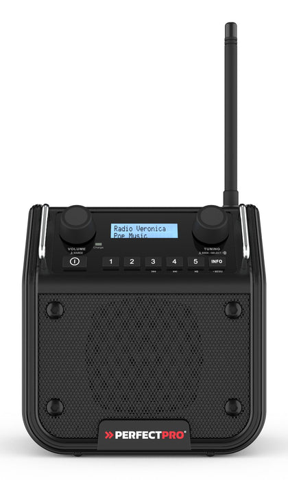 EAN 8719689465537 - Perfectpro DPR2-18V radio Portátil Digital Negro imagen 1