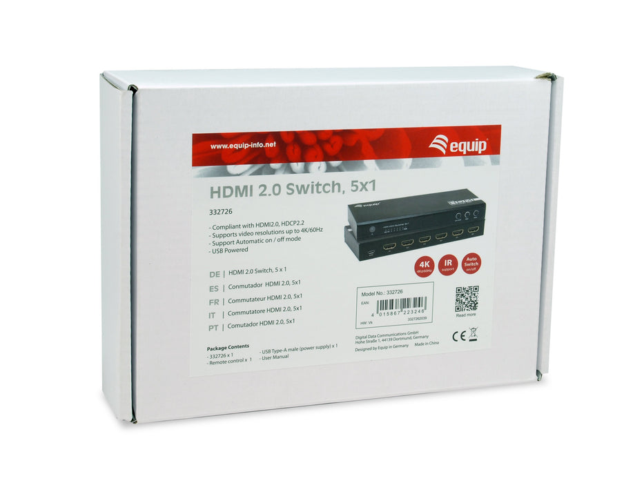 EAN 4015867223246 - Equip 332726 interruptor de video HDMI imagen 5