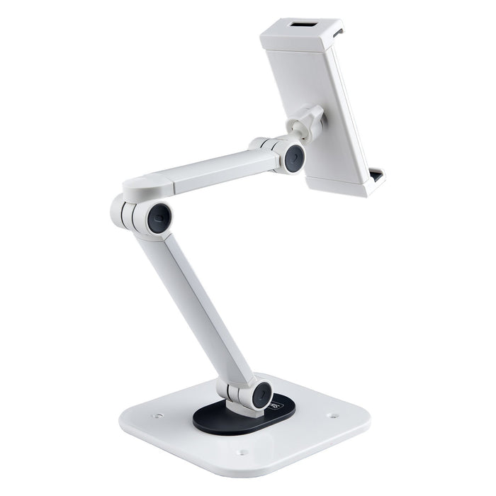 EAN 0065030895811 - StarTech.com ADJ-TABLET-STAND-W mueble y soporte para dispositivo multimedia Blanco Tableta Carro para ad imagen 2