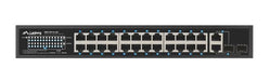 EAN 5901969440300 - Lanberg RSFE-24P-2C-250 switch No administrado Gigabit Ethernet (10/100/1000) Energía sobre Ethernet (PoE imagen 2