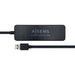 EAN 8436574704112 - AISENS A106-0399 hub de interfaz USB 3.2 Gen 1 (3.1 Gen 1) Type-A 5000 Mbit/s imagen 1