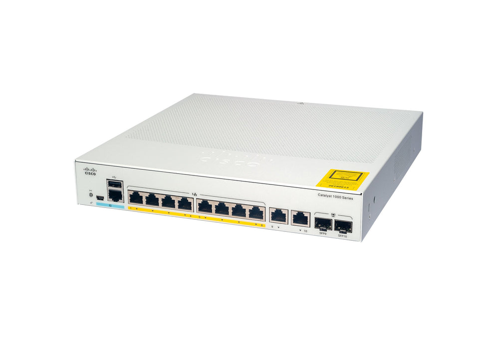 EAN 0889728248778 - Cisco Catalyst C1000-8T-2G-L switch Gestionado L2 Gigabit Ethernet (10/100/1000) Gris imagen 1