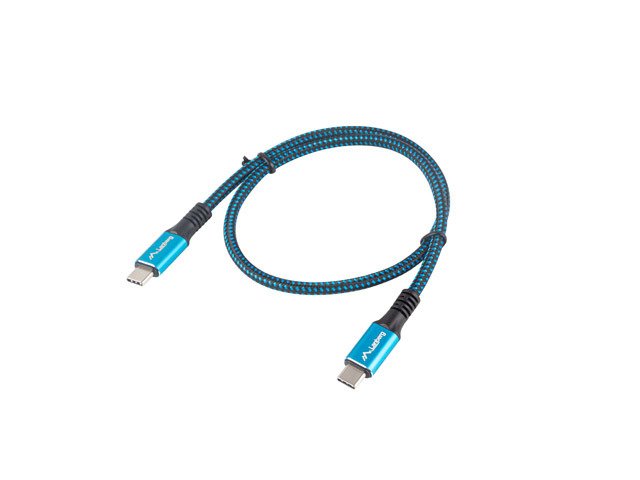 EAN 5901969436730 - Lanberg CA-CMCM-45CU-0005-BK cable USB USB4 Gen 2x2 0,5 m USB C Negro, Azul imagen 4