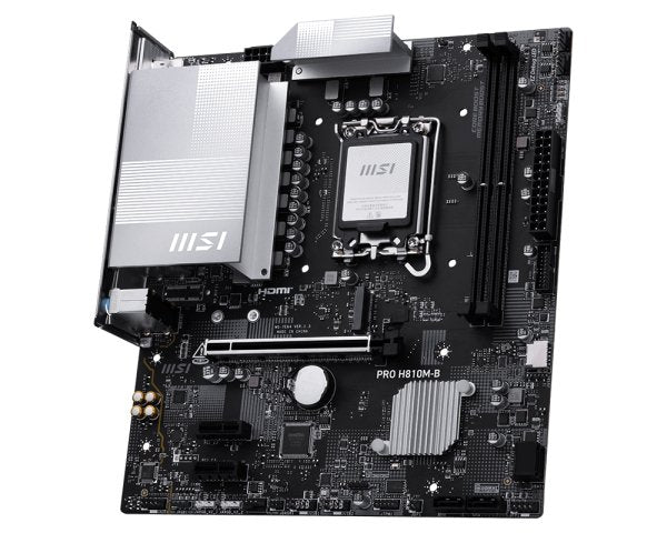 EAN 4711377337977 - MSI PRO H810M-B placa base Intel H810 LGA 1851 (Socket V1) micro ATX imagen 2