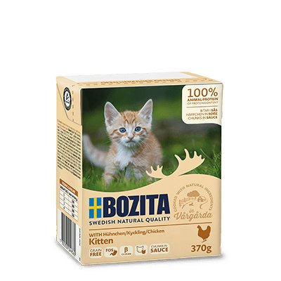 EAN 7300330049360 - Bozita 4936 alimento seco para gatos 370 g Gatito Pollo imagen 1