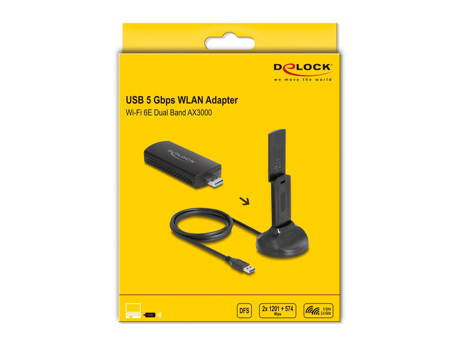 EAN 4043619127733 - DeLOCK 12773 adaptador y tarjeta de red 1201 Mbit/s imagen 4