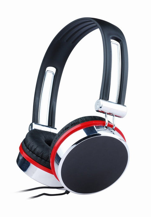 EAN 8716309078283 - Gembird MHS-903 auricular y casco Auriculares Alámbrico Diadema Llamadas/Música Negro, Rojo, Plata imagen 1