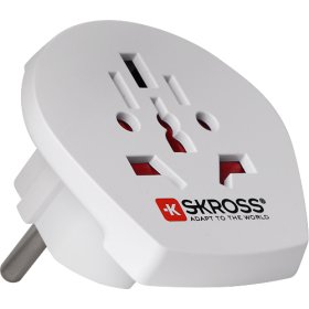 EAN 5711045764325 - Skross World to Europe adaptador de enchufe eléctrico Tipo F Universal Blanco imagen 2