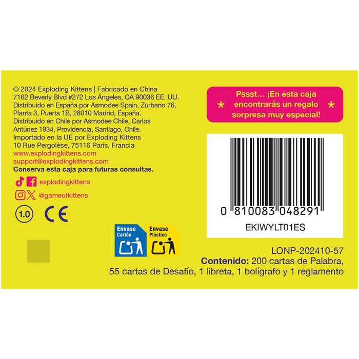 EAN 0810083048291 - Asmodee Exploding Kittens EKIWYLT01ES juego de tablero ¿Por qué eres así? 15 min Juego De Cartas Partido imagen 5