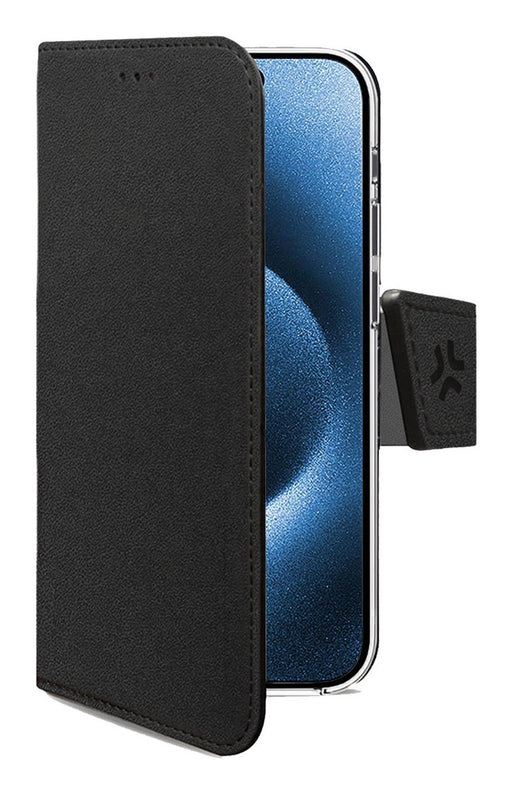 EAN 8021735223160 - Celly WALLY funda para teléfono móvil 16 cm (6.3") Funda cartera Negro imagen 1