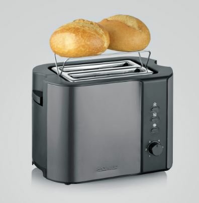 EAN 4008146045684 - Severin AT 9573 tostadora 2 rebanada(s) 800 W Antracita, Negro imagen 2