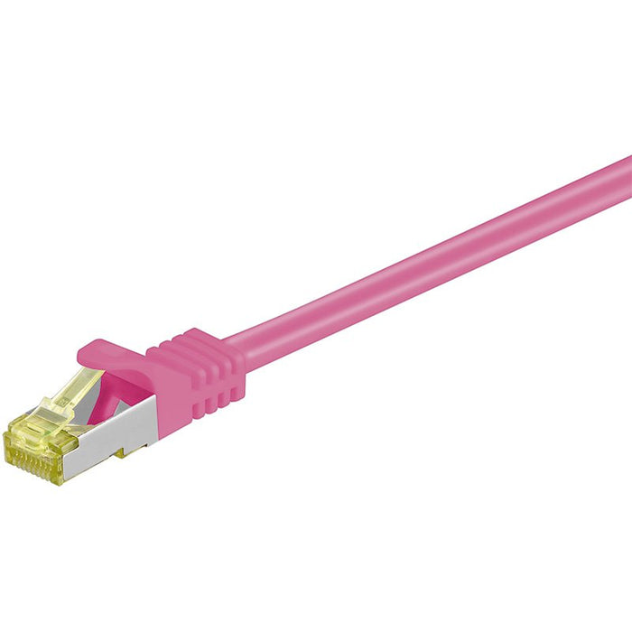 EAN 4040849916052 - Goobay RJ-45 CAT7 2m cable de red Magenta S/FTP (S-STP) imagen 1