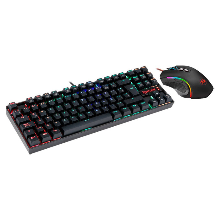 EAN 6950376774583 - REDRAGON K552RGB-BA-SP teclado Ratón incluido Juego USB QWERTY Español Negro imagen 1