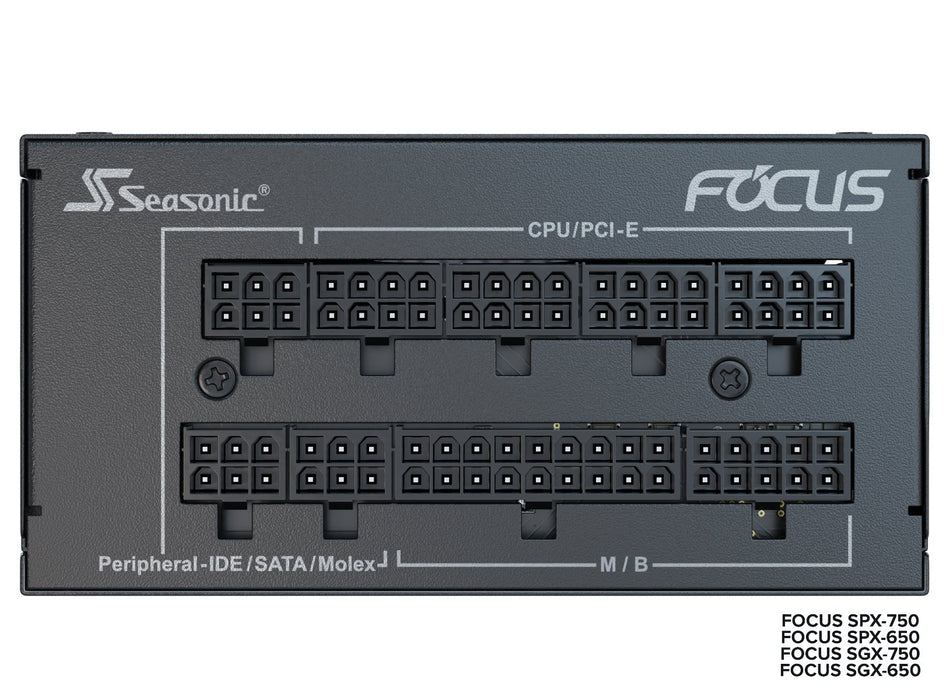 EAN 4711173877110 - Seasonic FOCUS SGX-750 (2021) unidad de fuente de alimentación 750 W 20+4 pin ATX SFX Negro imagen 9