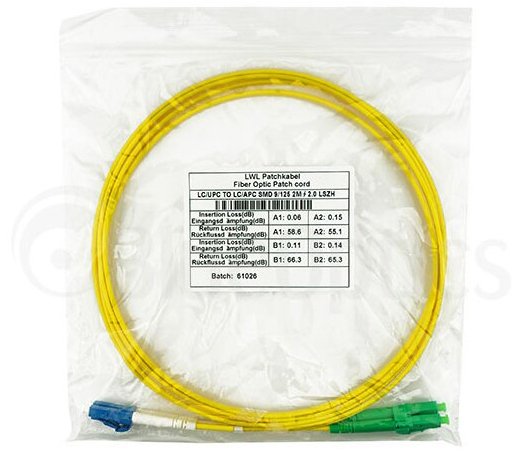 EAN 4063232623634 - BlueOptics SFP3131BU5MS Cable de fibra óptica e InfiniBand 5 m LC Amarillo imagen 5