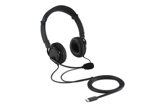 EAN 0085896974574 - Kensington K97457WW auricular y casco Alámbrico Diadema Llamadas/Música Negro imagen 2