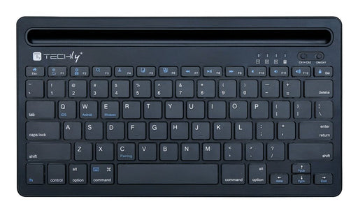 EAN 8059018367898 - Techly ICTBK102U teclado Universal Bluetooth QWERTY Inglés Negro imagen 1