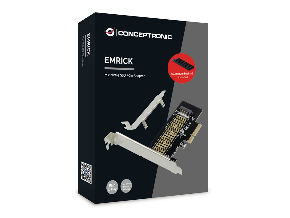 EAN 4015867223680 - Conceptronic EMRICK05BS tarjeta y adaptador de interfaz Interno M.2 imagen 4