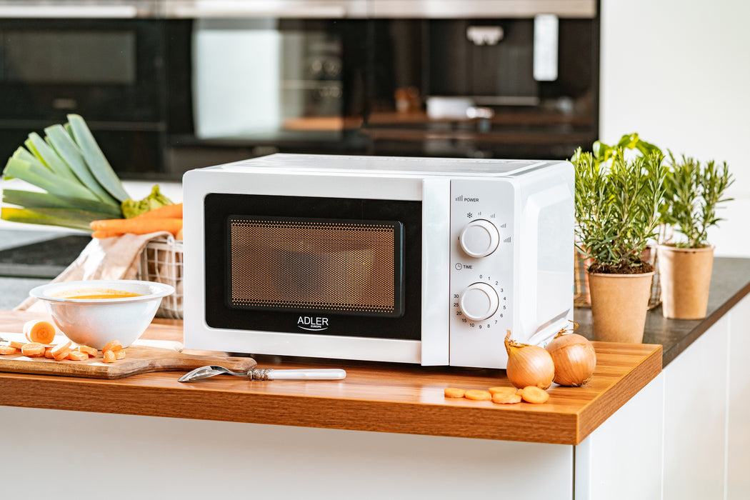 EAN 5903887801218 - Adler AD 6205 microondas Blanco Solo microondas Encimera 20 L 700 W imagen 4