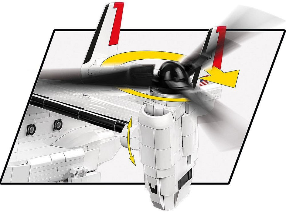 EAN 5902251058357 - COBI Bell-Boeing V-22 Osprey First Flight Edition imagen 3