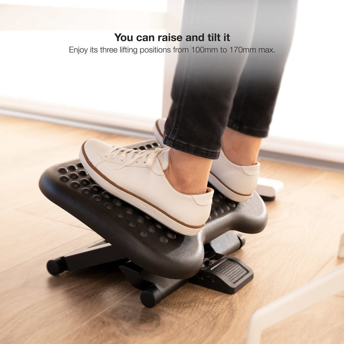 EAN 8433281012776 - TooQ TQFR0603-B soporte para el apoyo de pies imagen 5