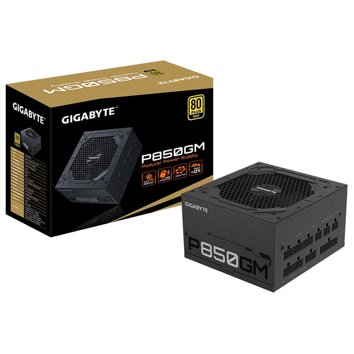 EAN 0813567029038 - GIGABYTE P850GM unidad de fuente de alimentación 850 W 20+4 pin ATX ATX Negro imagen 7