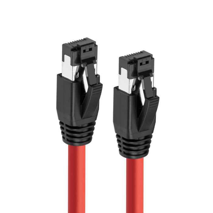 EAN 5704174652700 - Microconnect MC-SFTP8010R cable de red Rojo 10 m Cat8.1 S/FTP (S-STP) imagen 2