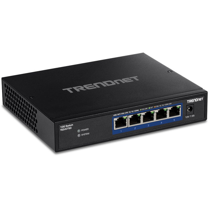 EAN 0710931140705 - Trendnet TEG-S750 switch 10G Ethernet (100/1000/10000) Negro imagen 1