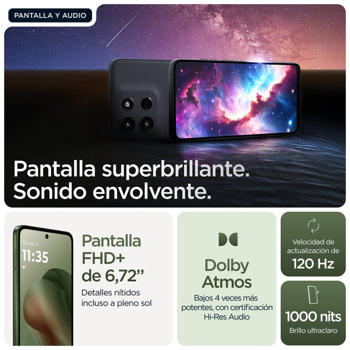 EAN 8033779080586 - Motorola moto g56 5G 17,1 cm (6.72") Ranura híbrida Dual SIM Android 15 USB Tipo C 8 GB 256 GB 5200 mAh V imagen 13