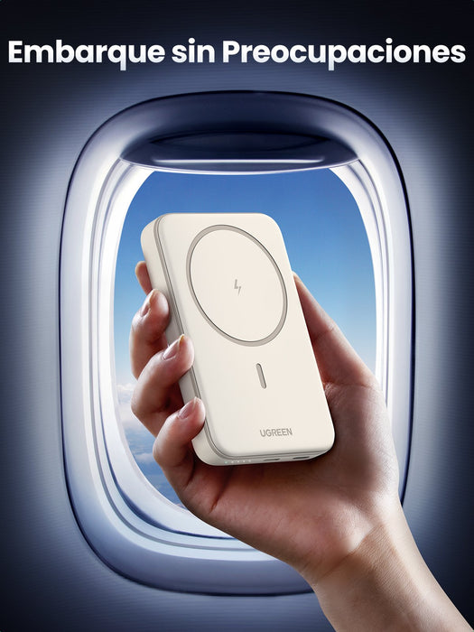 EAN 6941876222087 - Ugreen 25208 batería externa 10000 mAh Cargador inalámbrico Beige imagen 22