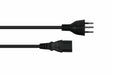 EAN 4066857000484 - Kabelmeister SK6030-S018 cable de transmisión Negro 1,8 m Enchufe tipo J IEC C13 imagen 2