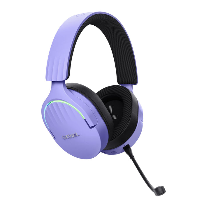 EAN 8713439253054 - Trust GXT 491P FAYZO Auriculares Inalámbrico y alámbrico Diadema Juego USB tipo A Bluetooth Negro, Púrpur imagen 3