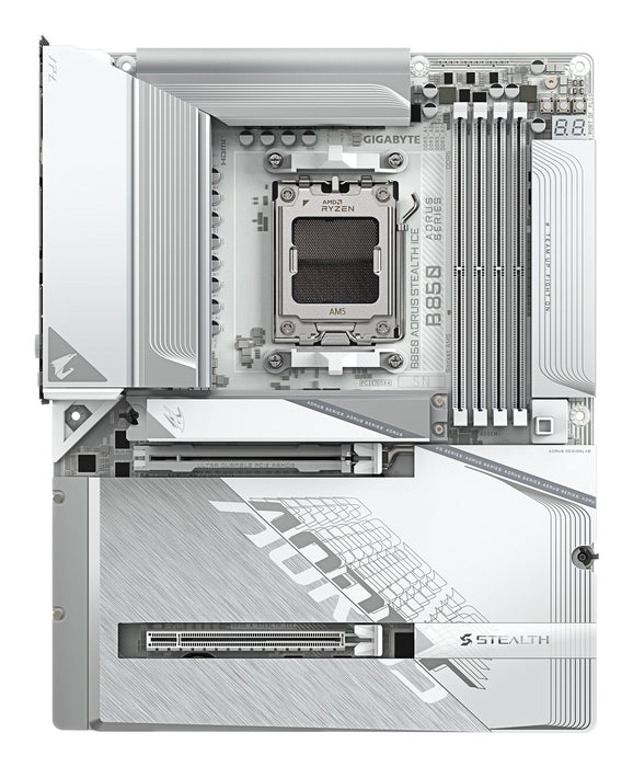 EAN 4719331873103 - GIGABYTE B850 AORUS STEALTH ICE AMD B850 Zócalo AM5 ATX imagen 2