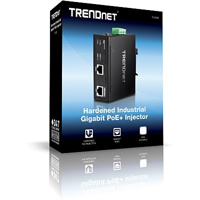 EAN 0710931160437 - Trendnet TI-IG30 adaptador e inyector de PoE Gigabit Ethernet imagen 6