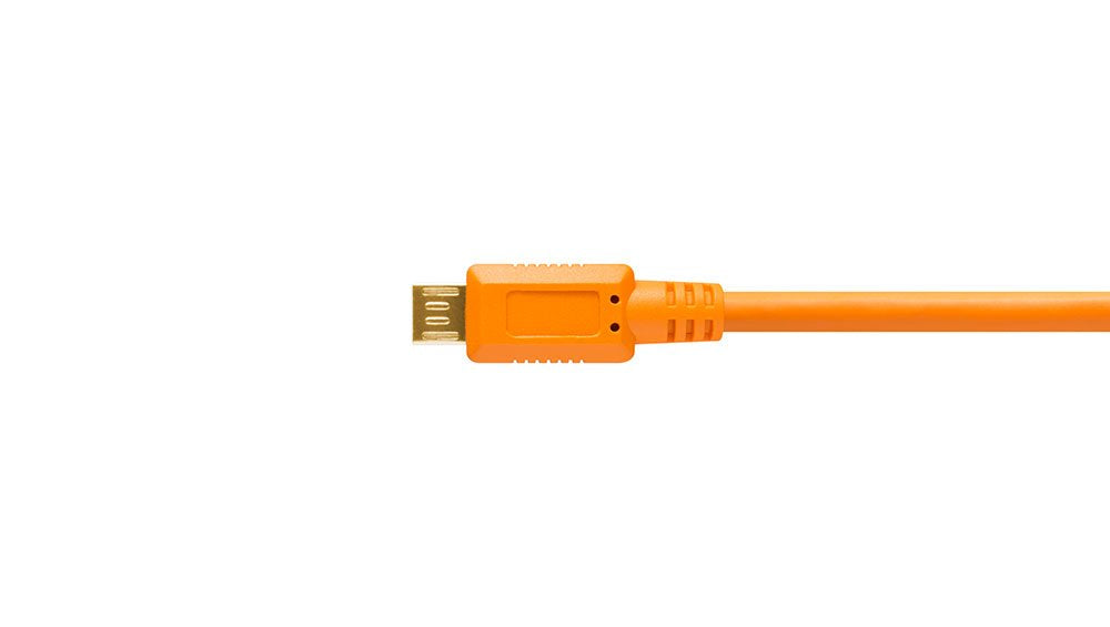 EAN 0818307012110 - Tether Tools CU5430ORG cable USB USB 2.0 4,6 m USB A Micro-USB B Naranja imagen 3