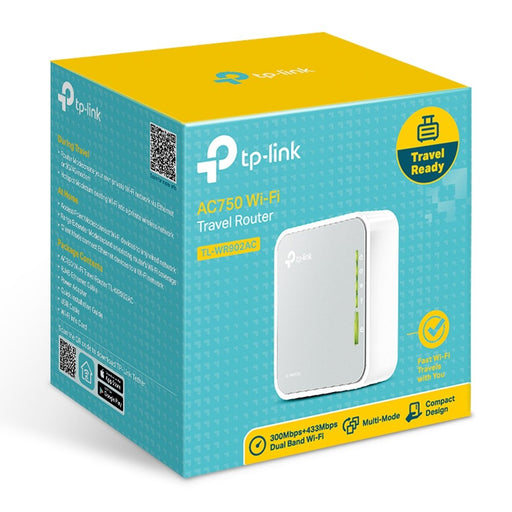 EAN 6935364095666 - TP-Link TL-WR902AC router inalámbrico Ethernet rápido Doble banda (2,4 GHz / 5 GHz) 4G Blanco imagen 4