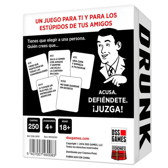 EAN 5407007460083 - Asmodee Drunk Stoned or Stupid Juego De Cartas Partido imagen 4