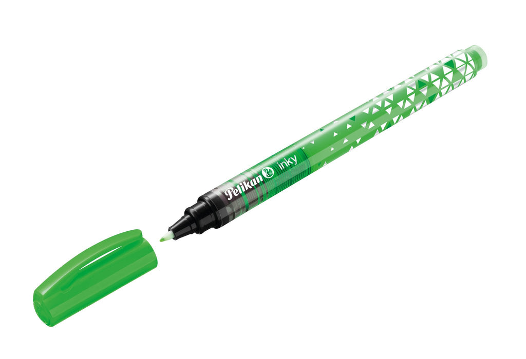 EAN 4012700100320 - Pelikan inky neon Bolígrafo cilíndrico Verde 10 pieza(s) imagen 2