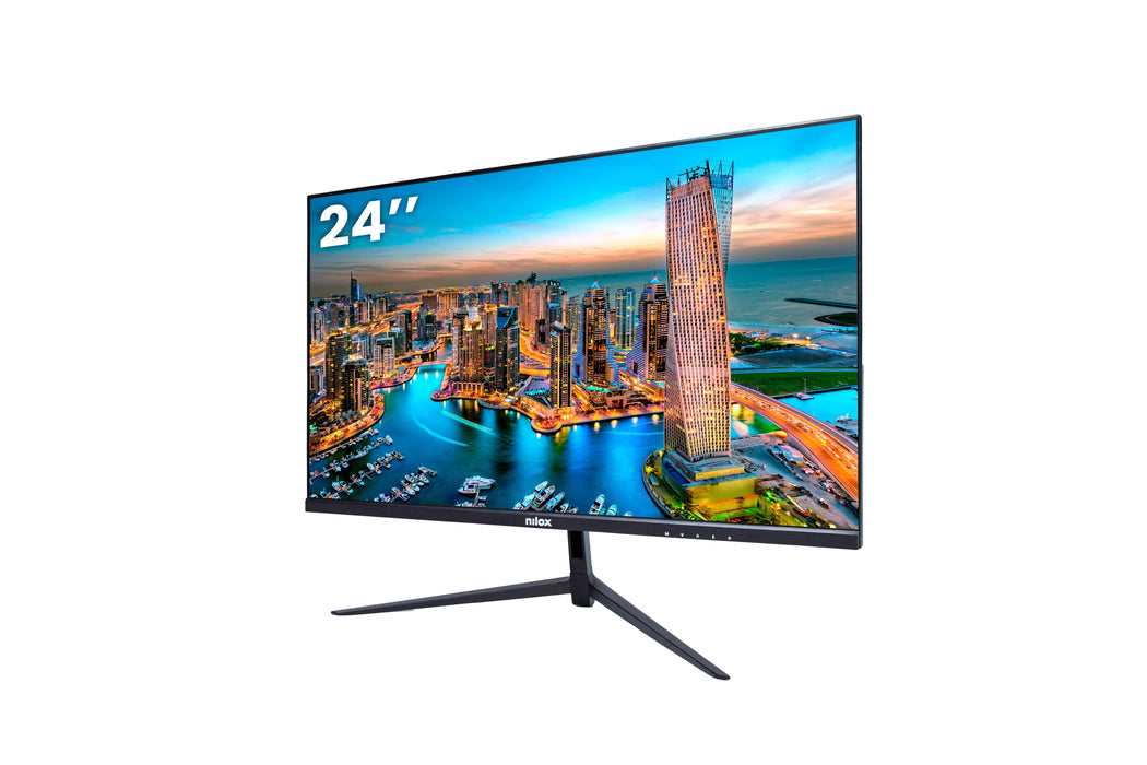 EAN 8431775035379 - Nilox NXM24FHD111 pantalla para PC 61 cm (24") 1920 x 1080 Pixeles LED Negro imagen 3