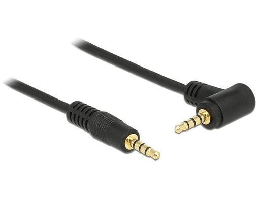EAN 4043619847372 - DeLOCK 84737 cable de audio 1 m 3,5mm Negro imagen 2