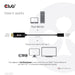 EAN 8719214472047 - CLUB3D CAC-1333 adaptador de cable de vídeo 0,22 m HDMI tipo A (Estándar) USB Tipo C Negro imagen 5